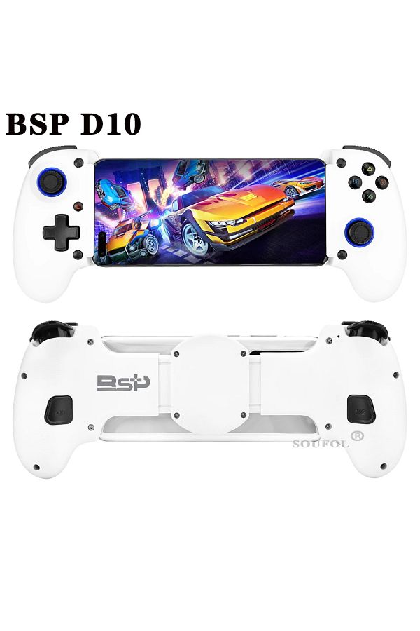 Choice-BSP D11 Telescopic Game Controller Mobile Phone Gamepad with Turbo/6-axis Gyro/Vibration for Andr... 1