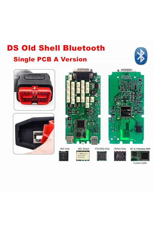 Choice-Single PCB Multidiag Pro+ 2020.23/2017.R3 Bluetooth/USB BT4.3 Sigle PCB 9241A For Car/Truck Diagn... 1