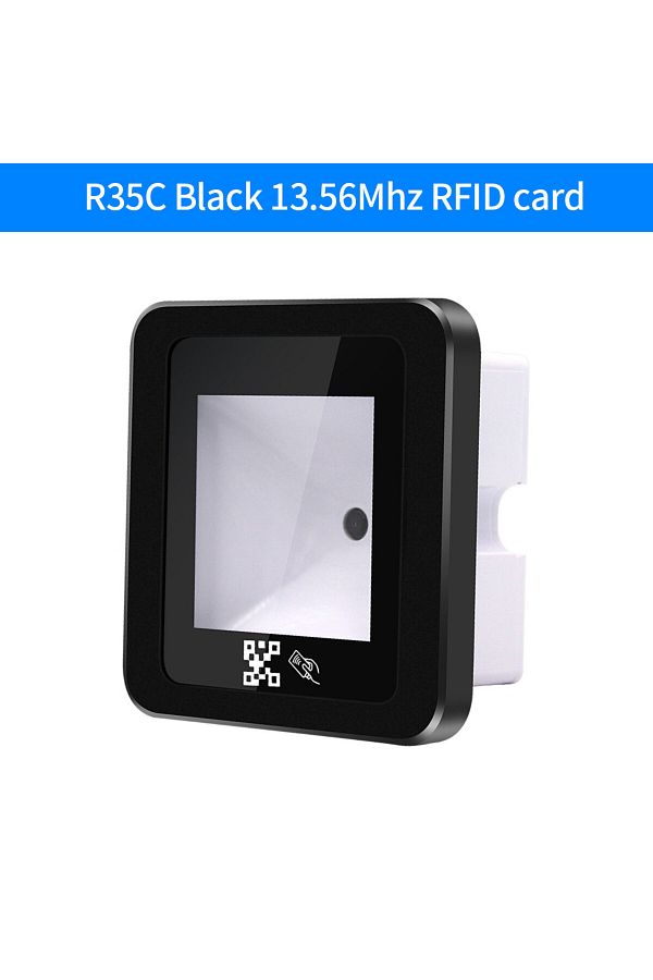 Asia-Teco-RFID Barcode 2D QR Code Reader Access Control Reader Wiegand TTL RS232 RS485 Interface 125Khz/13.... 1