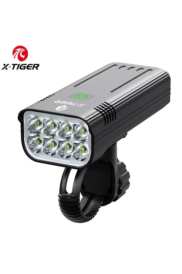 Choice X TIGER Bike Light Set Powerful USB Rechargeable Bright 10000mAh Bicycle Front Lights IPX5 Waterp. Trendyol
