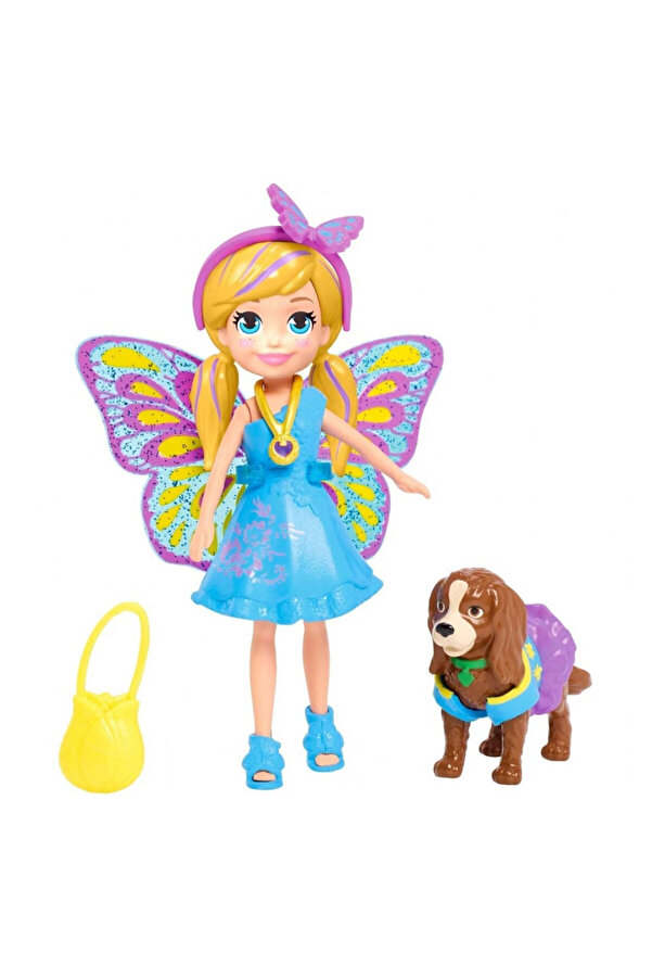 Polly Pocket ve Hayvan Dostu Kostüm Giyiyor Oyun Seti GDM15