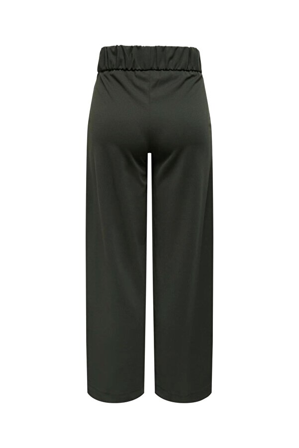 Pantaloni Donna JDY - Vita Alta, Gamba Larga, Tascabili, Tessuto Elasticizzato - Foto 7