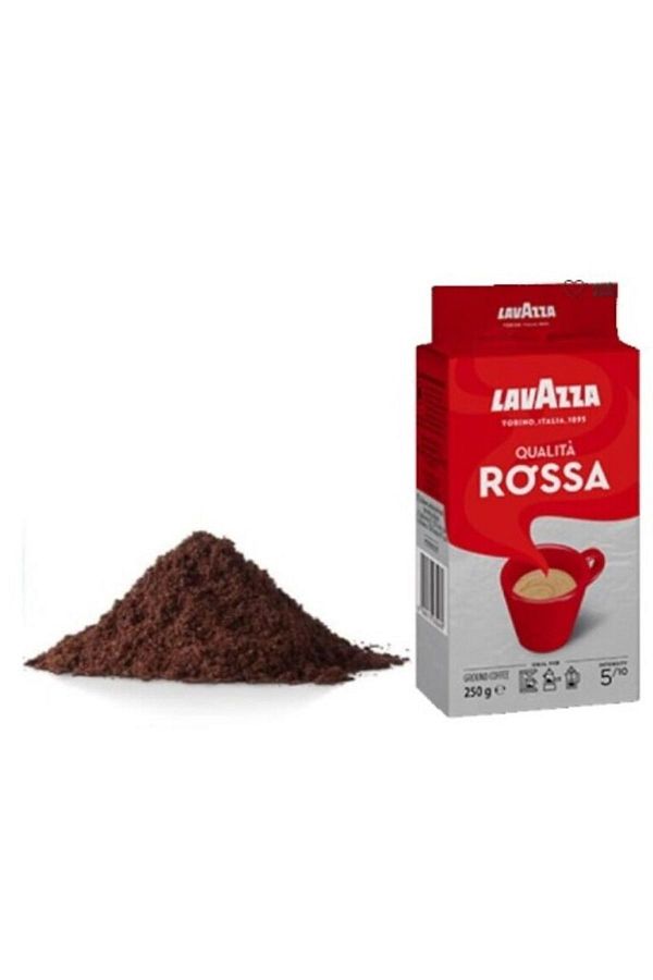 LavAzza-Qualita Rossa Vacuum Ground Filter Coffee 250 Gr X 2 Pieces 1