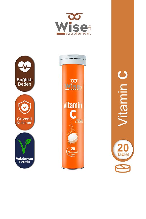 WiseLab-Vitamin C Effervescent Tablet 1