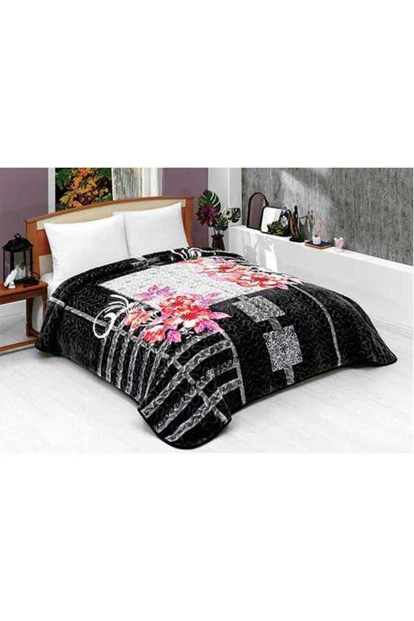 MİNK-Solana 992 Mink Blanket - Black Double 1