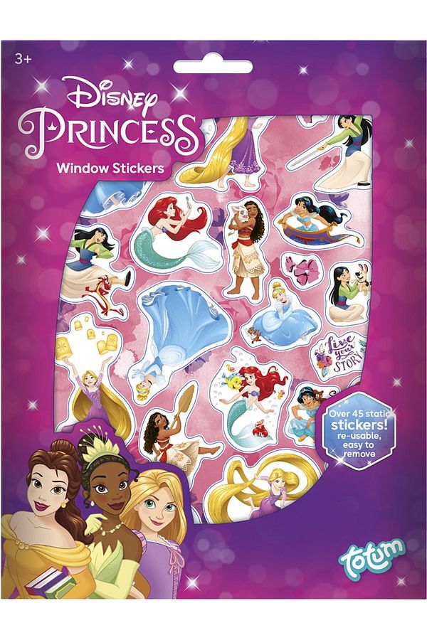 Totum-Abtibilduri repozitionabile cu printese Disney, Disney Princess 1
