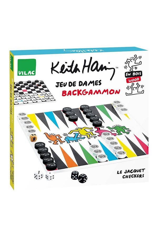 Vilac-Joc de dame / table - Keith Haring 1