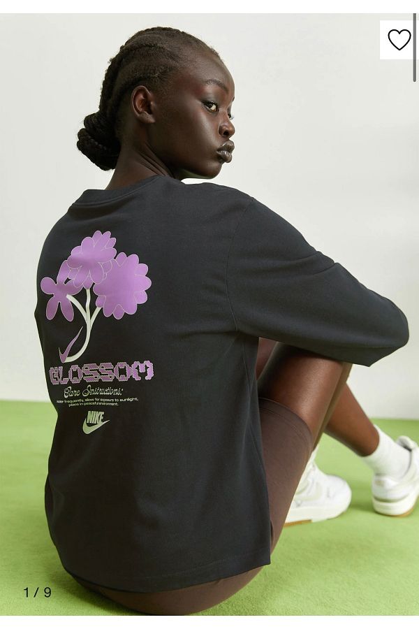 Nike black long sleeve shirt womens discount