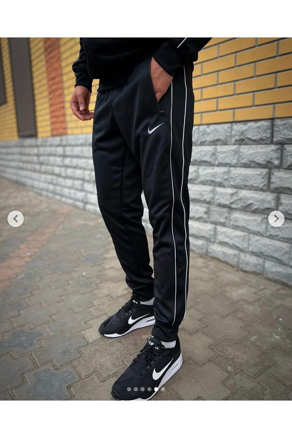 Mens black nike sweats sale