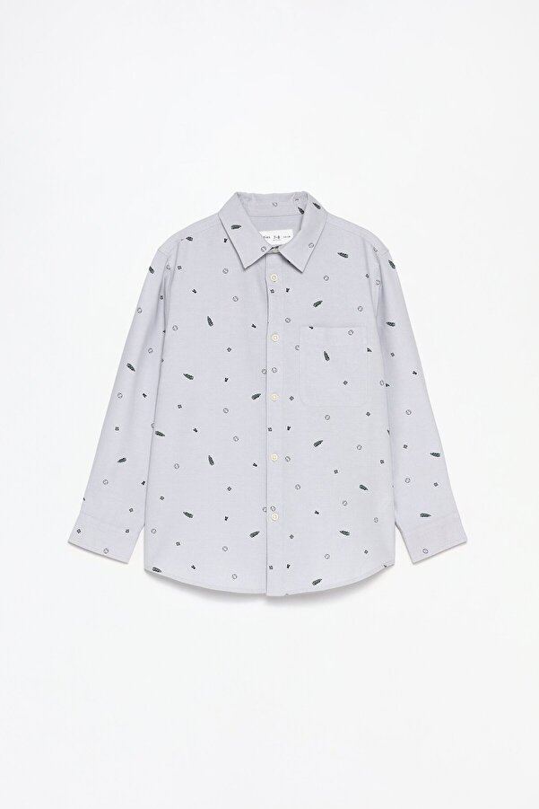 Mayoral Erkek Bebek Çizgili Uzun Kol Gömlek 2163