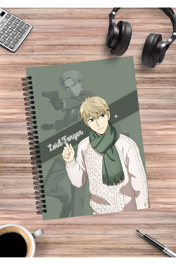 Home-Spy X Family Spiral Notebook 1