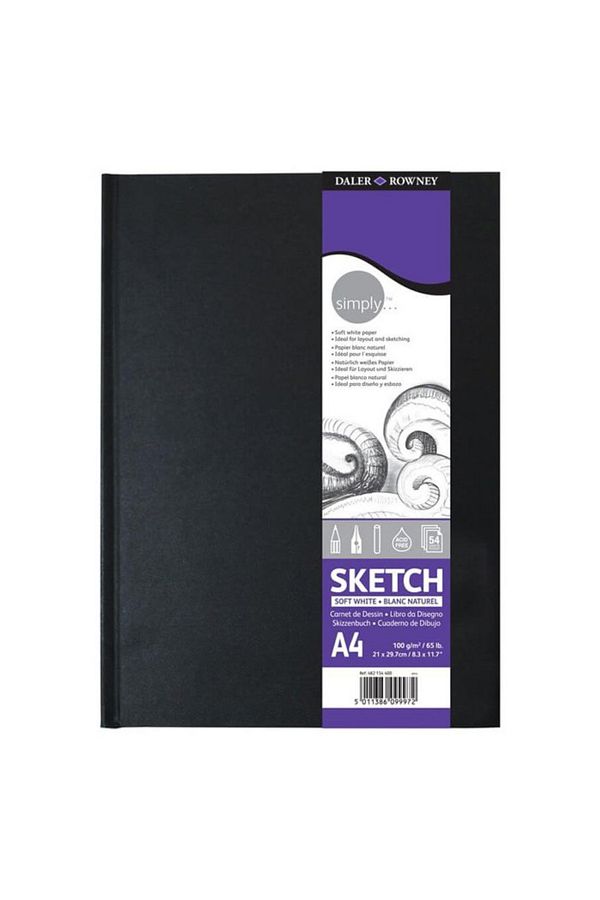Daler Rowney-100 Gr 54 Yp A4 - Απλά Καλυμμένο Σκίτσο 1