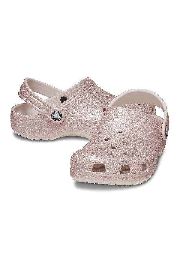 Crocs 206992 6wv Classic Glitter Clog Pink Stove Slippers Trendyol