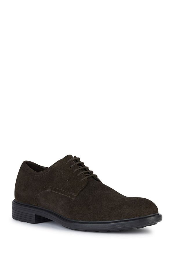 Geox Men s Brown Suede Leather Classic Shoes Lace up U45cgb00022c6006 Trendyol
