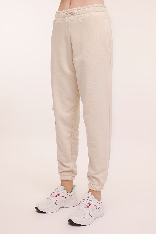 lumberjack-Wl Meara 22Ss356 4Pr Beige Women's Sweatpants 1