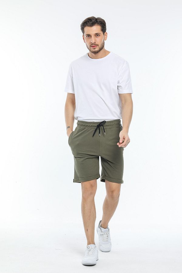 Superlife-Pantaloni scurți pentru bărbați, cu croiala dublă, spr21y51 1