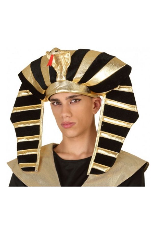 ETC-Tutankamon Cobra Cap with Snake Figure - Egyptian (4767) 1