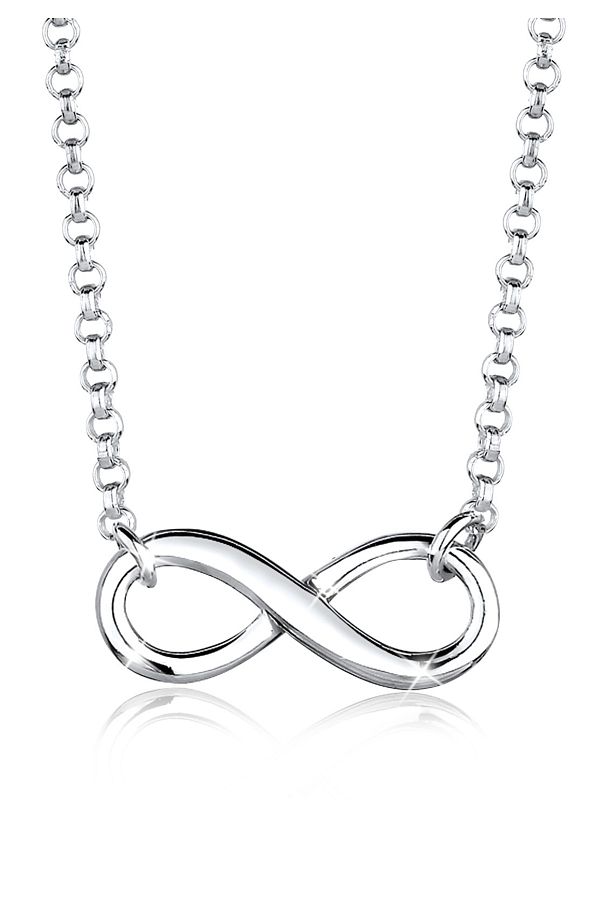 ELLI-Halskette aus 925er Silber – Halsband, Unendlichkeitssymbol, Unendlichkeit Design 1