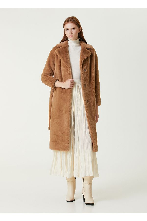 Herno-Camel Overcoat Size: 42 1