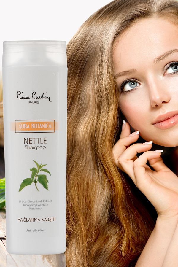 Pierre Cardin-Aura Botanica Nettle Extract Shampoo 360 ml 1