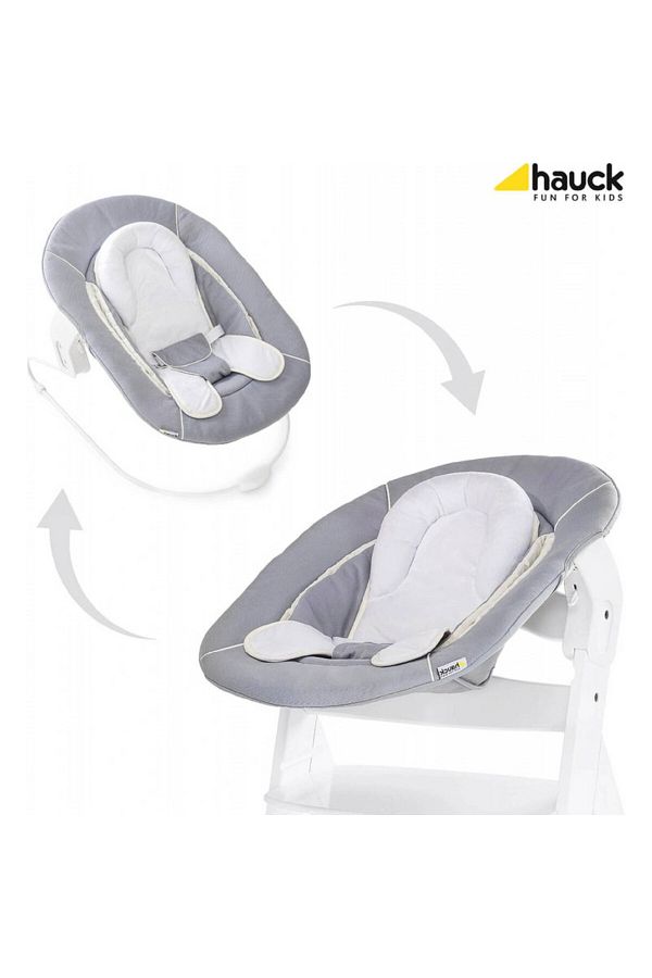 HAUCK-- bouncers Alpha Bouncer 2 in 1 - Stretch Grey 1
