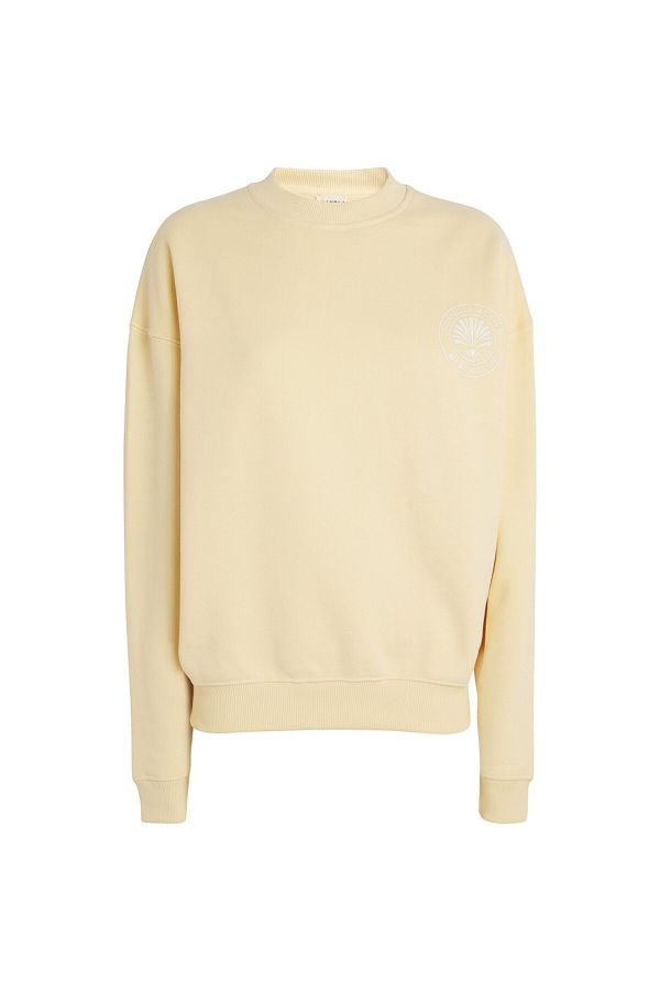 Yellow vacation sweatshirt outlet