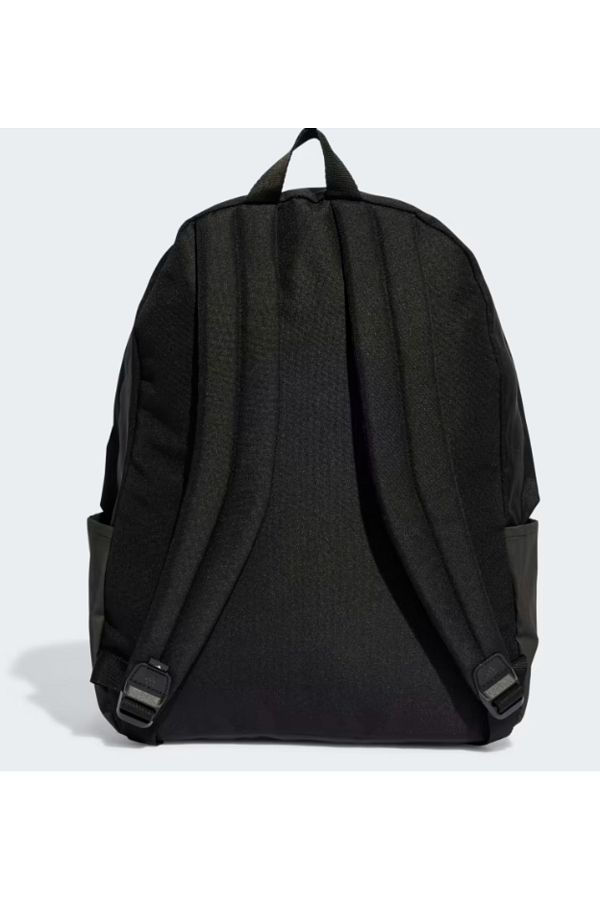 Plain black adidas backpack store