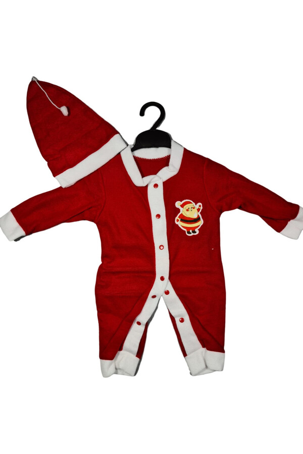 Noel Polarlı Kız Ve Erkek Bebek Noel Tulum Noel Baba Noel Anne tulumu Noel Kıyafeti Yılbaşı Hediyesi