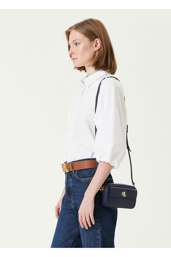Ralph lauren navy cross body bag clearance