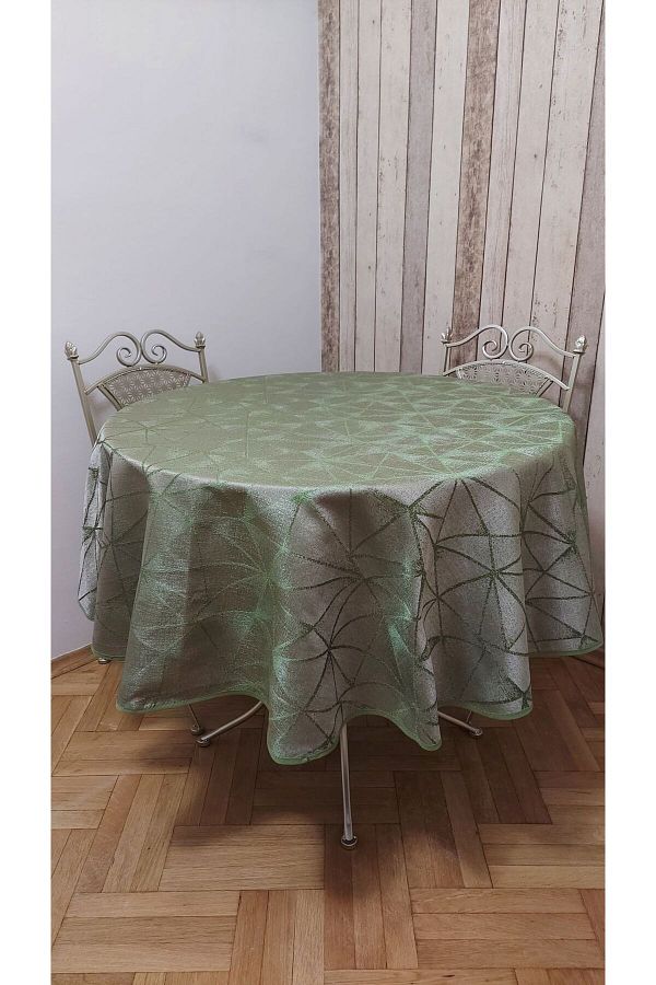 gonk-First Class, Function Fabric, No Leather, Round, Fiscos, Dining Table Cloth 1
