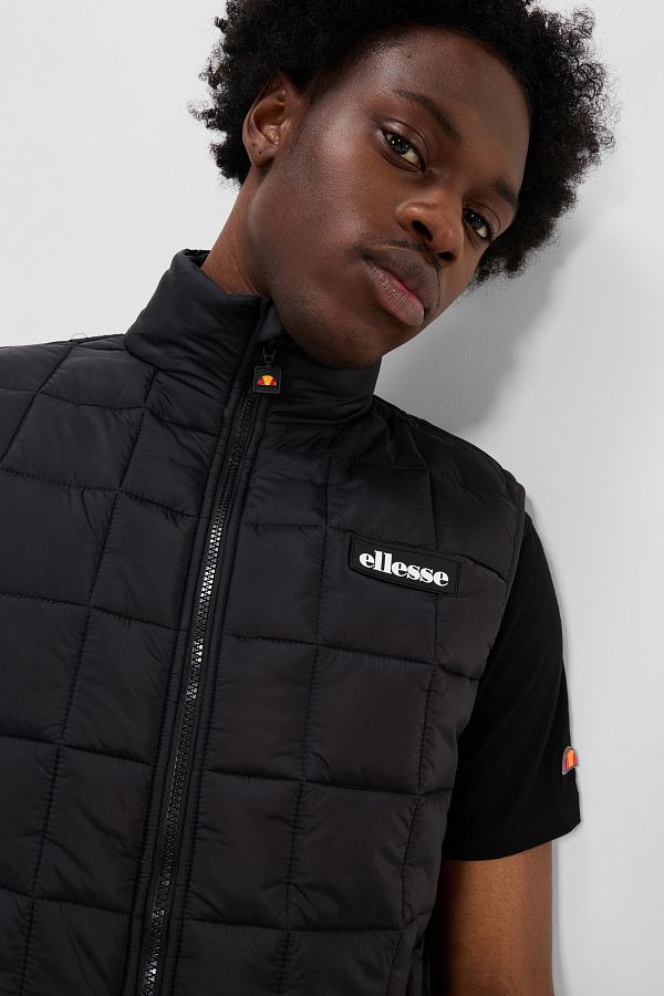 Ellesse Vest Black Fitted Trendyol