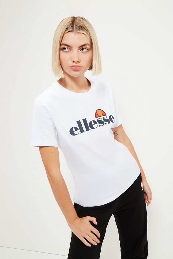 Ellesse T Shirt White Regular fit Trendyol