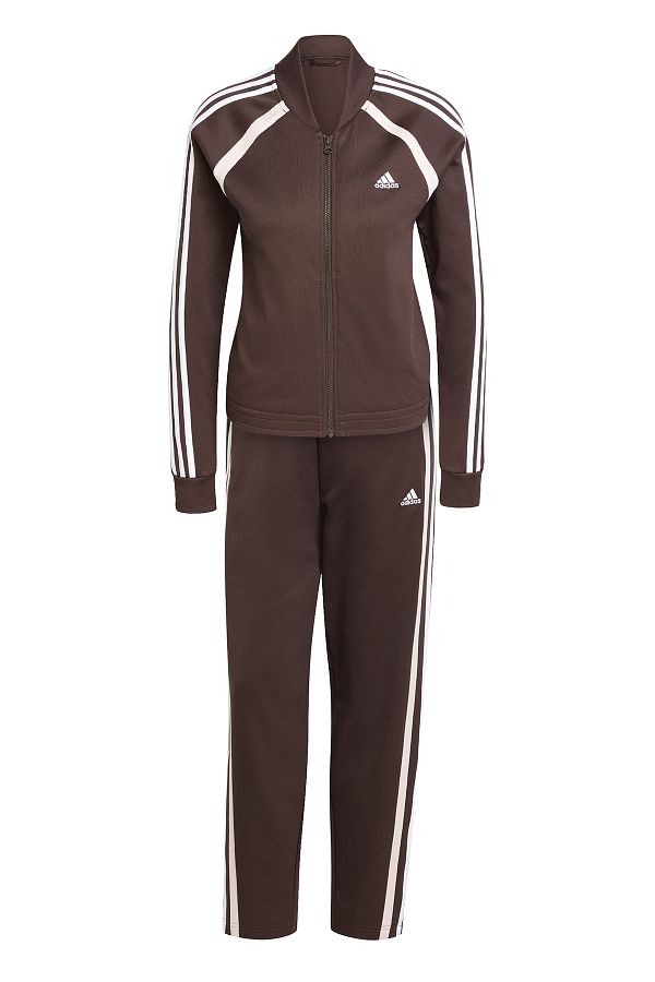 adidas Sweatsuit set Brown Regular fit Trendyol
