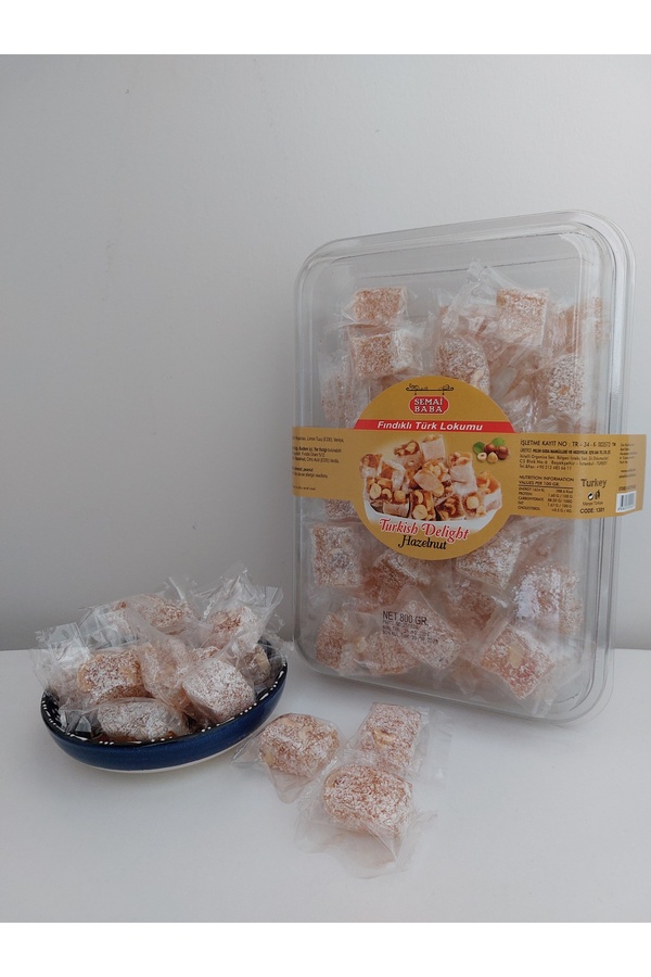 Semai Baba 800 Gr Turkish Delight Lots Of Nuts Single Pack Glucose ...