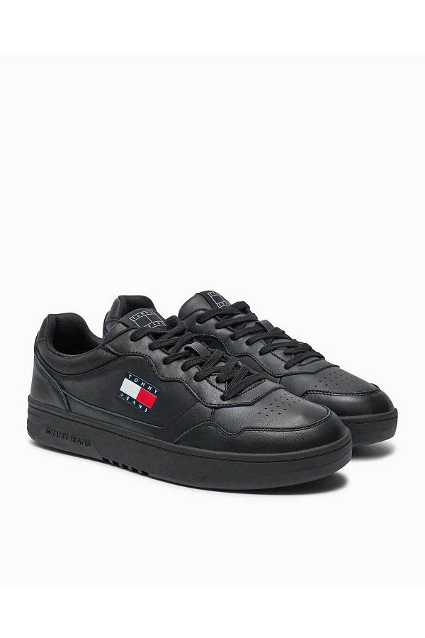 Tommy Hilfiger Tommy Jeans Cupsole Leather Essentials Sneaker Trendyol