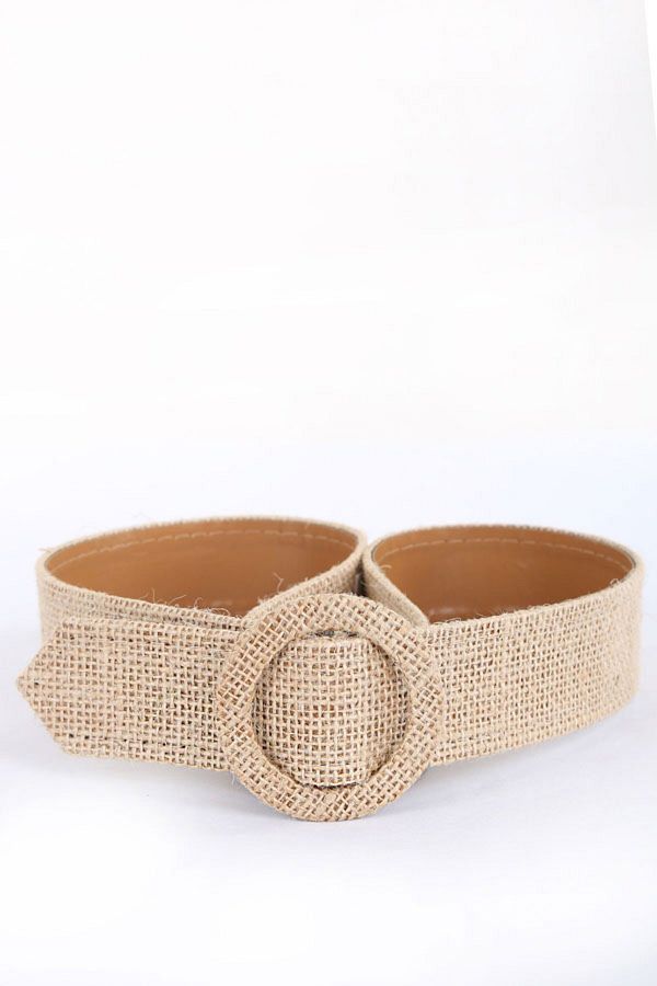 Bigdart-01027 Straw Belt - Beige 1