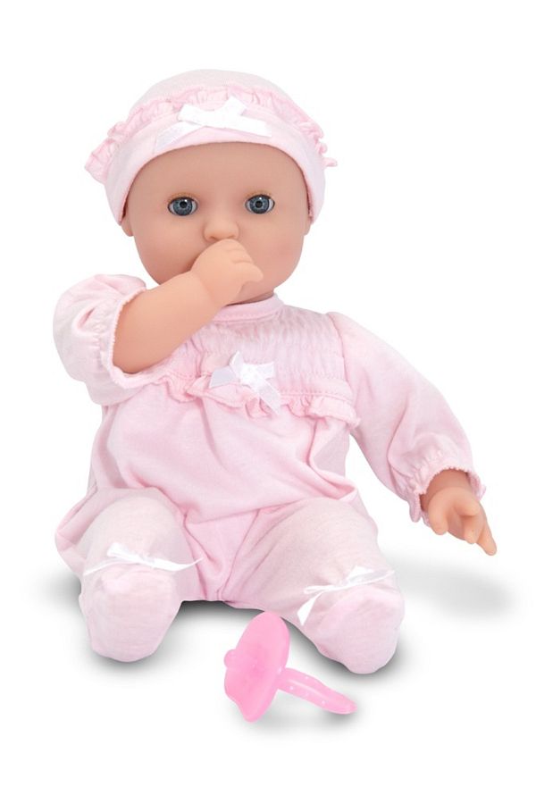 Melissa & Doug-Papusa bebelus Jenna cu suzeta Melissa and Doug 1