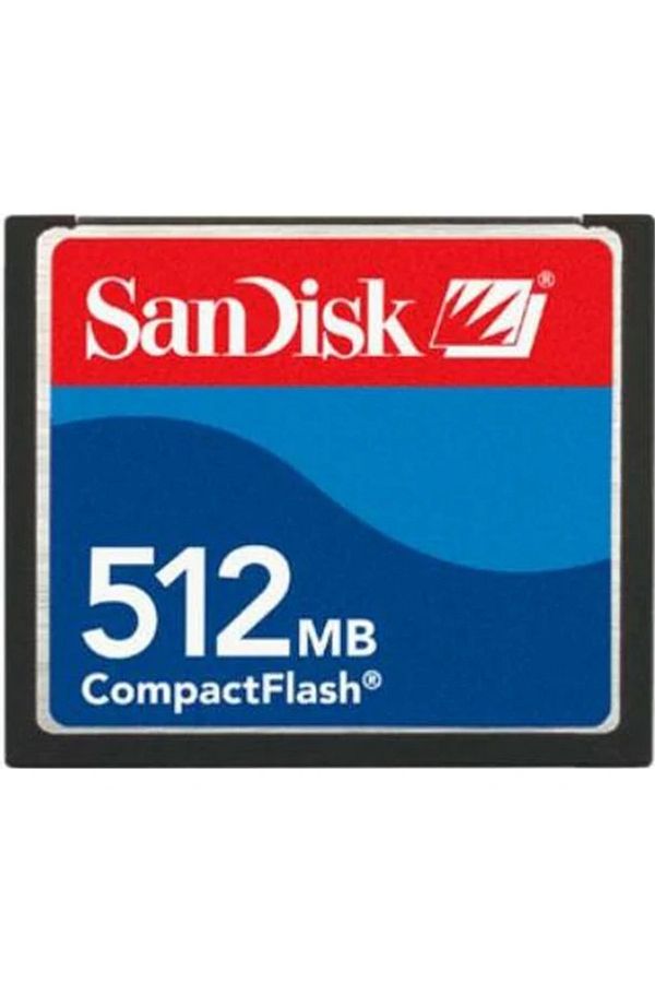 SanDisk-512 Mb Cf Compact Flash Memory Card Cnc Machine Card 1