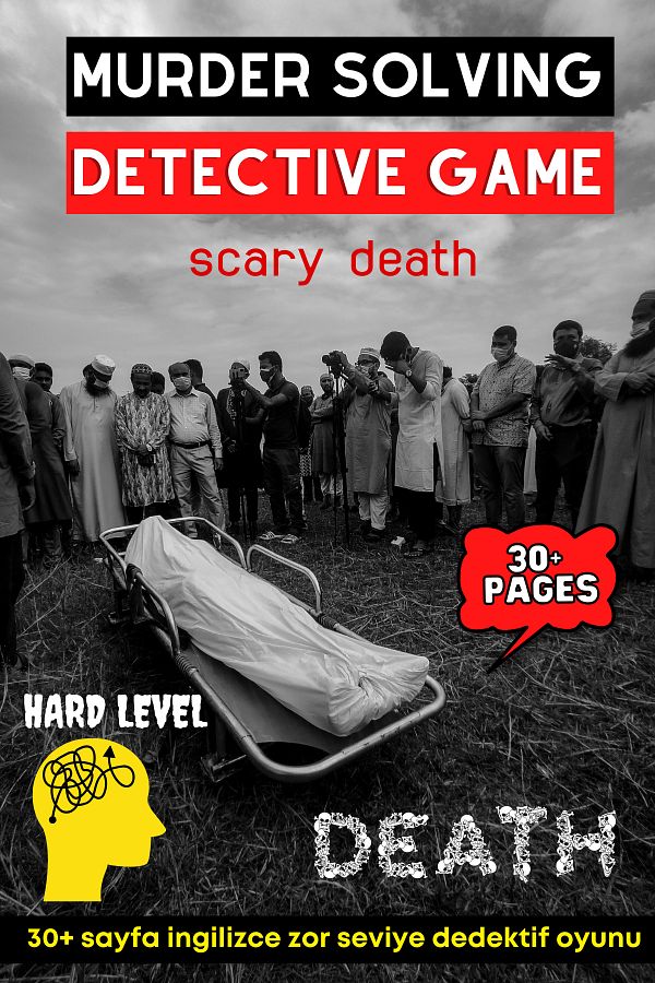 GameBulance-Detective Games - Who Is The Killer? - Murder Solving - Case File - Difficult Detective Game in English 1