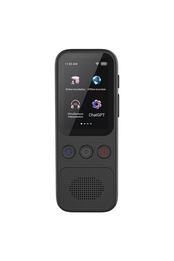Arealer-Portable Language Translator Device Simultaneous Interpretation Support Voice Video Recording Tex... 1