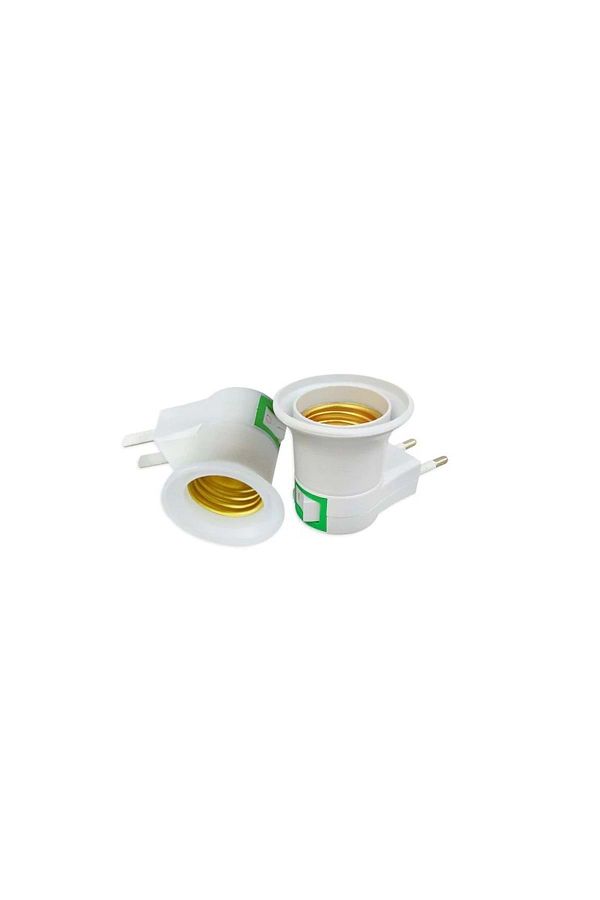 REWEL-E27 Plug Bulb with Lampholder - Installed Socket, Switched, Model 324028 1