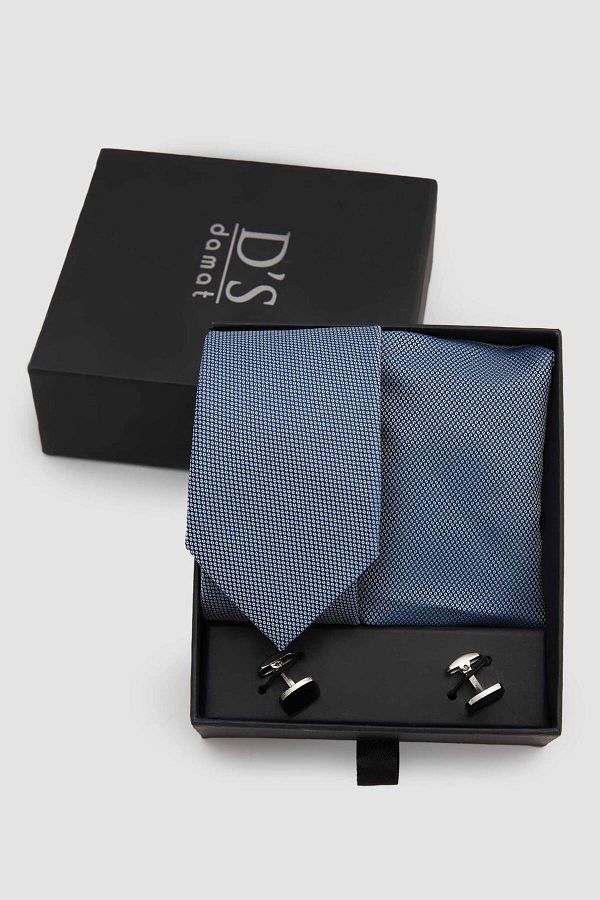 D'S Damat-Standard Tie-Handkerchief-Cufflink Accessory Sets 1