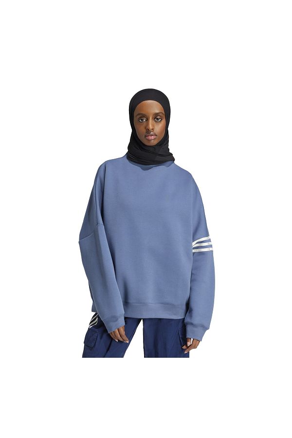 adidas Neuclassics Oversize Mock Neck Sweatshirt Trendyol