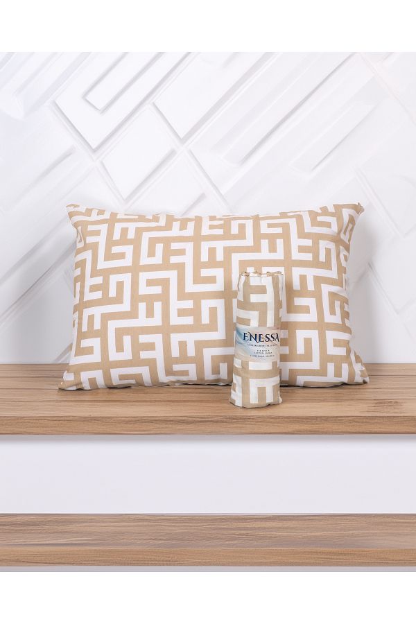 ENESSA-One Person Patterned Elastic Sheets Set 1