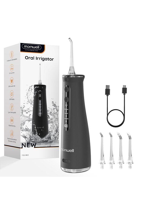 Choice-Mornwell F32 Oral Irrigator Dental Teeth Whitening Home Appliance Sonic Water Flosser 260ML Tank ... 1