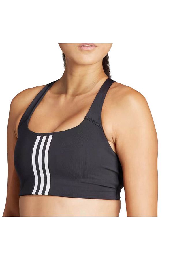 Cropped ribbed bra top adidas online