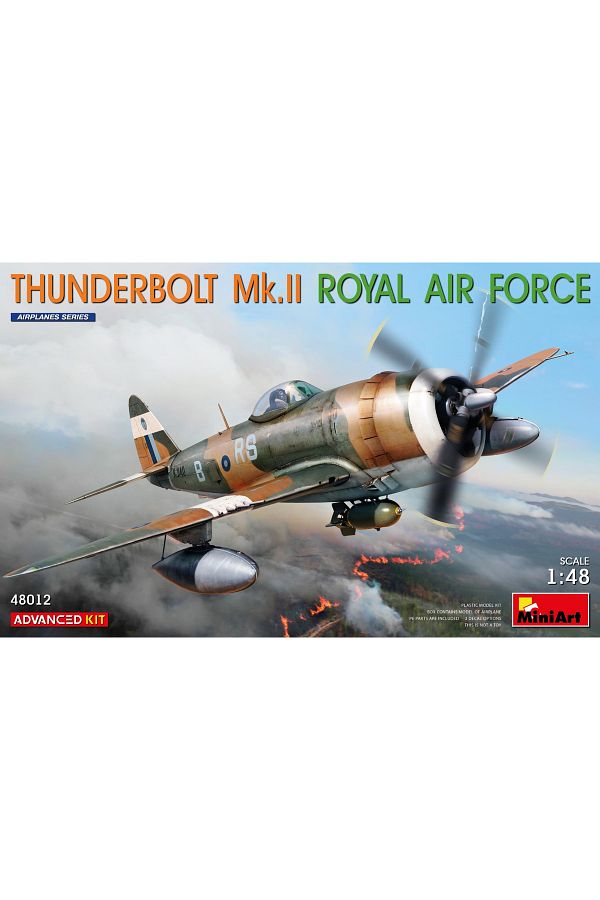 MiniArt-48012 1:35 Thunderbolt Mk. Ii - Royal Air Force Advanced Kit 1