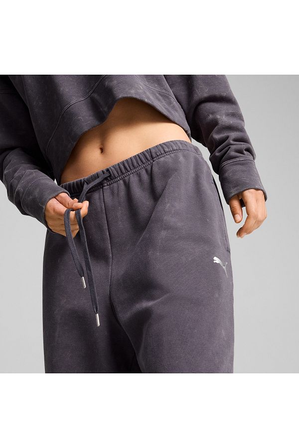 Puma Dare to Relaxed Washed Women s Gray Sweatpants Trendyol