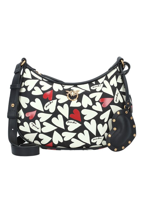 PİNKO-Schultertasche Leder 25 cm 1