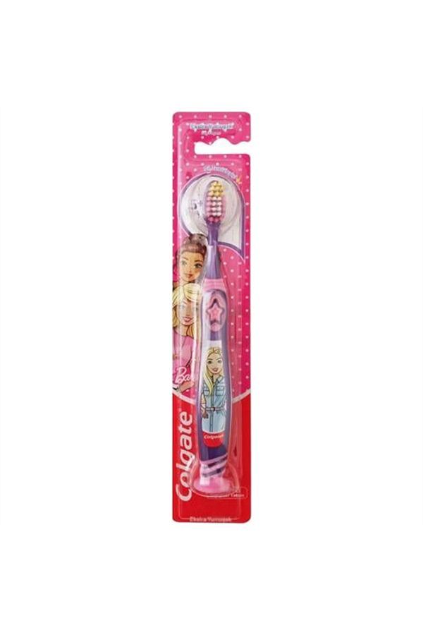 Colgate-5 Years Barbie Vacuum Children's Toothbrush 1